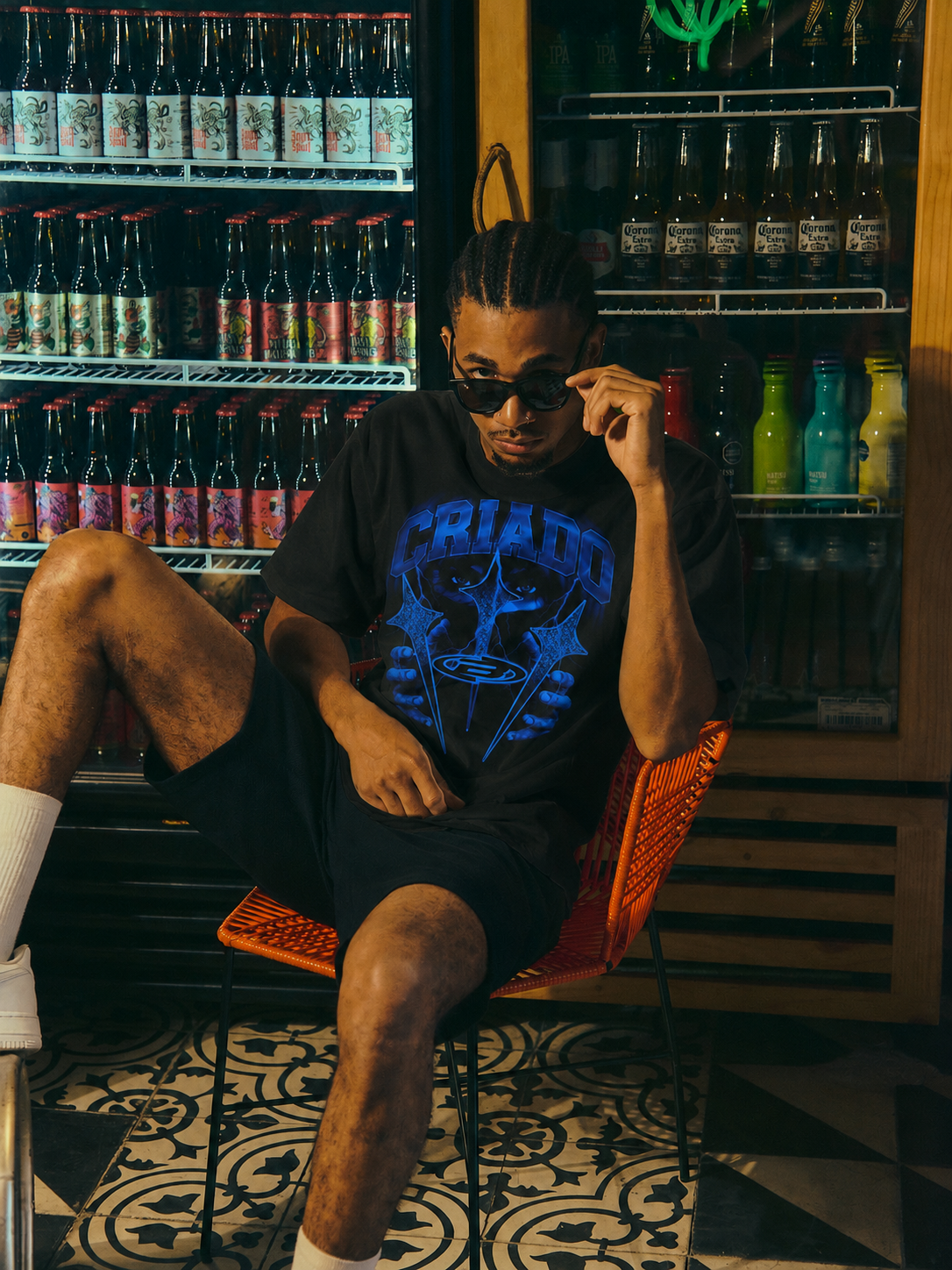 BLUE PHANTOM TEE